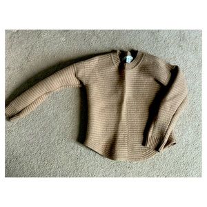 Camel Knit Sweater